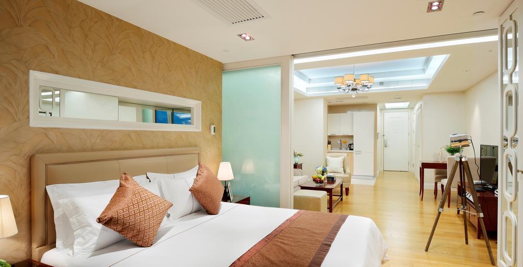 Yousu Hotel & Apartment Nanjing Xuanwu Lake Jinmao Plaza Branch Exterior foto